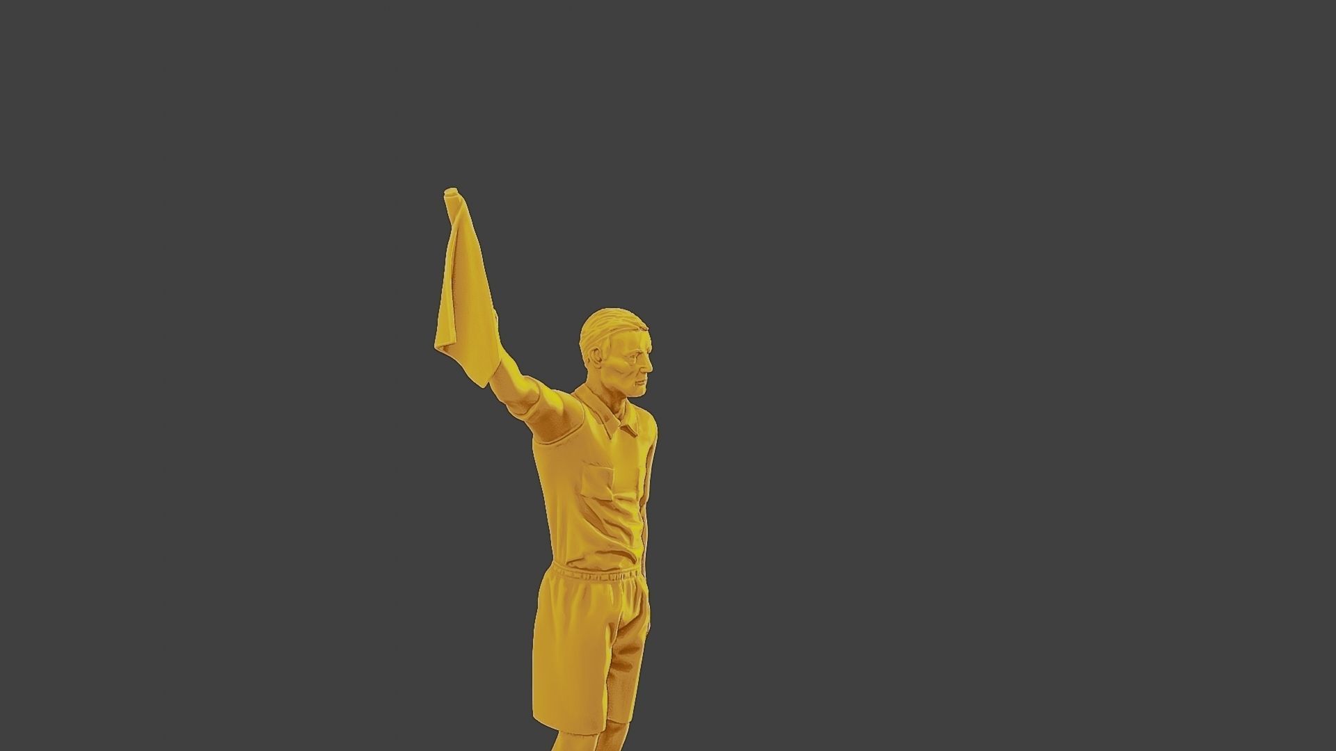 Soccer Player SP 046 3D print model_29