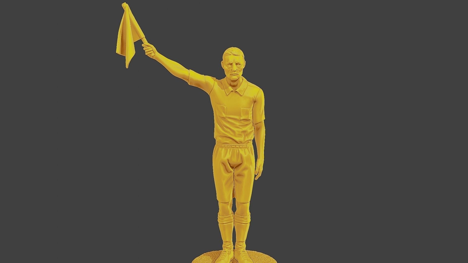 Soccer Player SP 046 3D print model_1