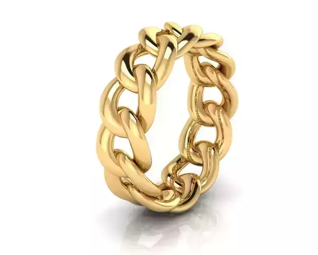 Cuban Link Ring