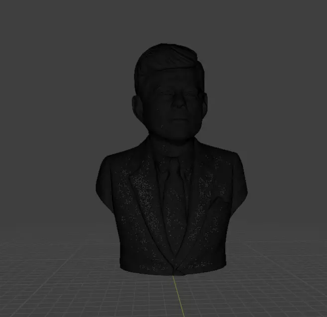 John F Kennedy 3D print model_16