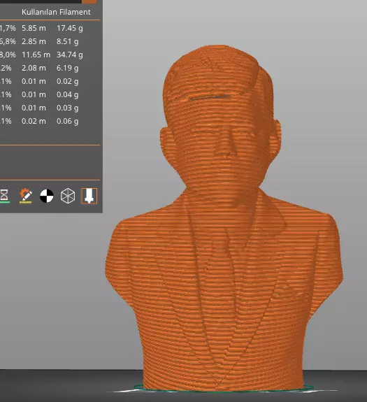 John F Kennedy 3D print model_18