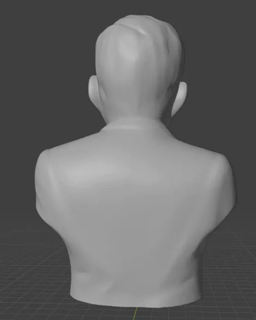 John F Kennedy 3D print model_25