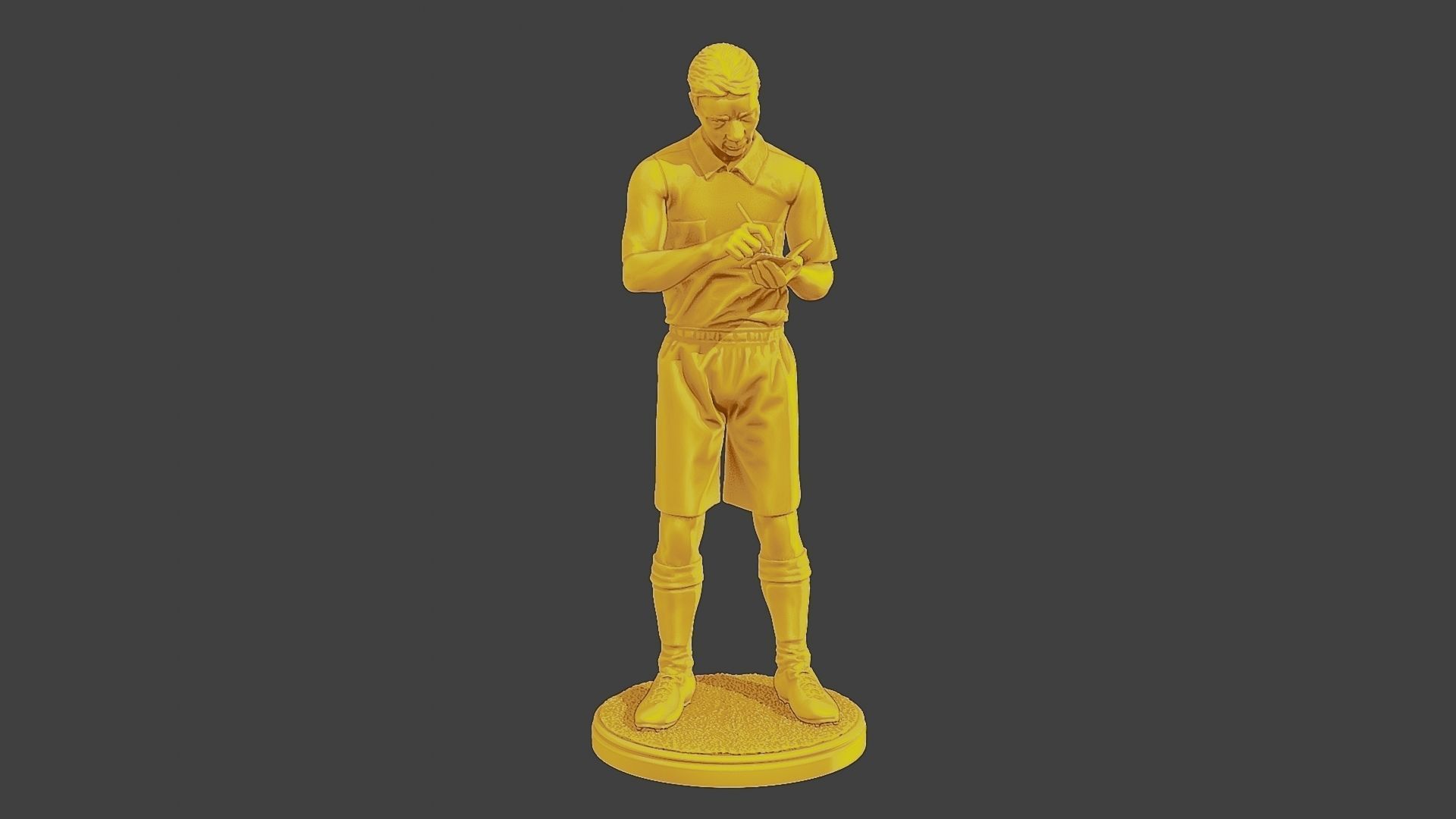 Soccer Player SP 048 3D print model_1
