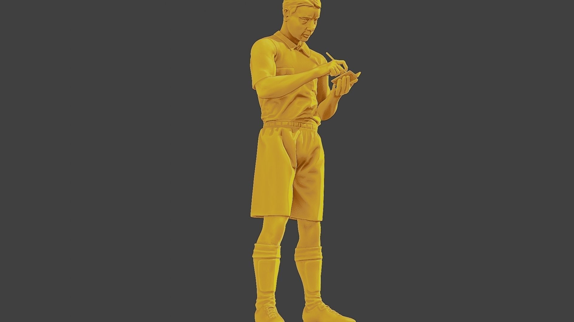Soccer Player SP 048 3D print model_13