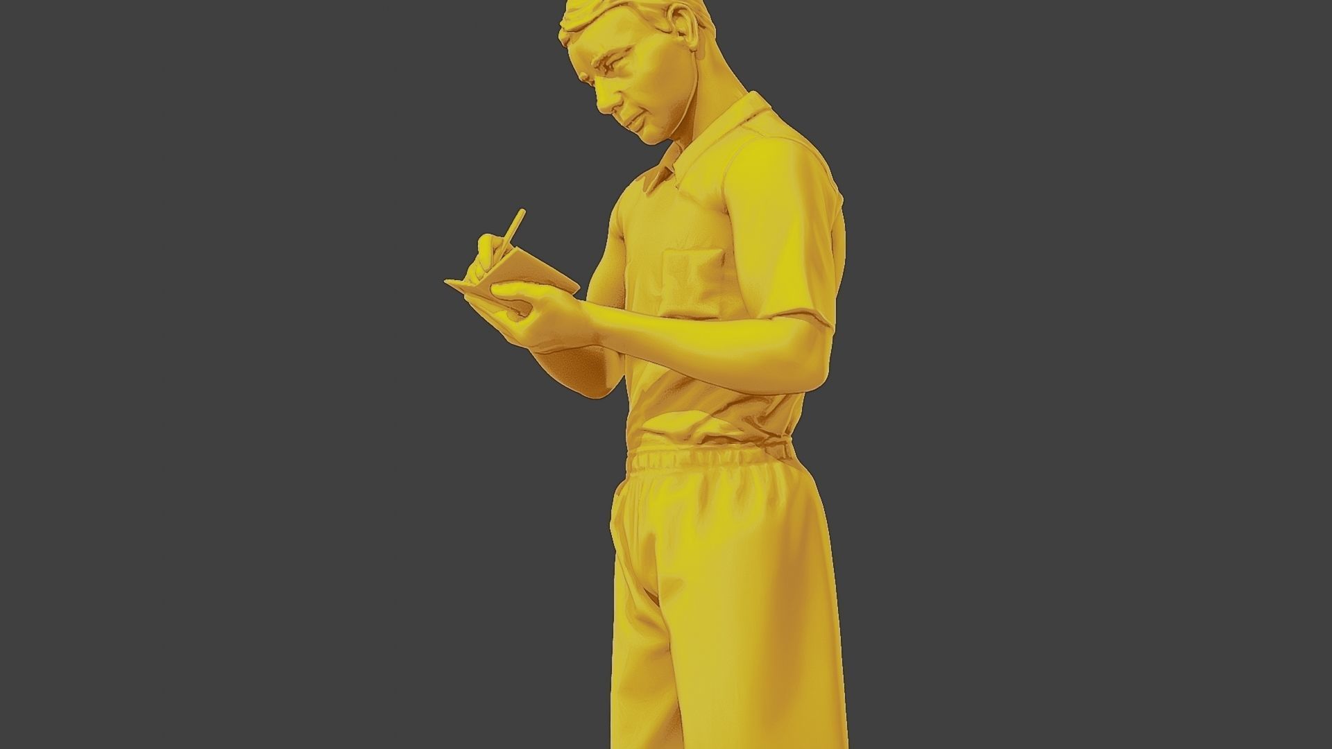 Soccer Player SP 048 3D print model_17
