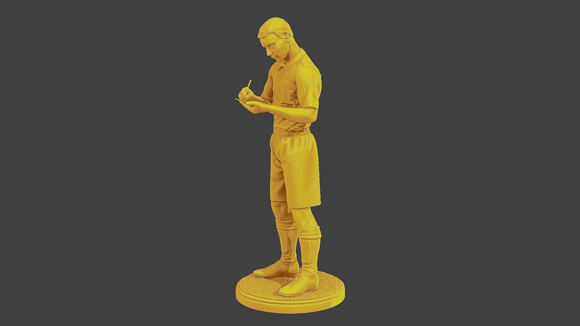Soccer Player SP 048 3D print model_3
