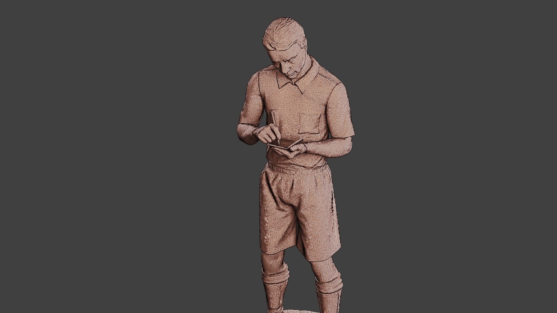 Soccer Player SP 048 3D print model_12
