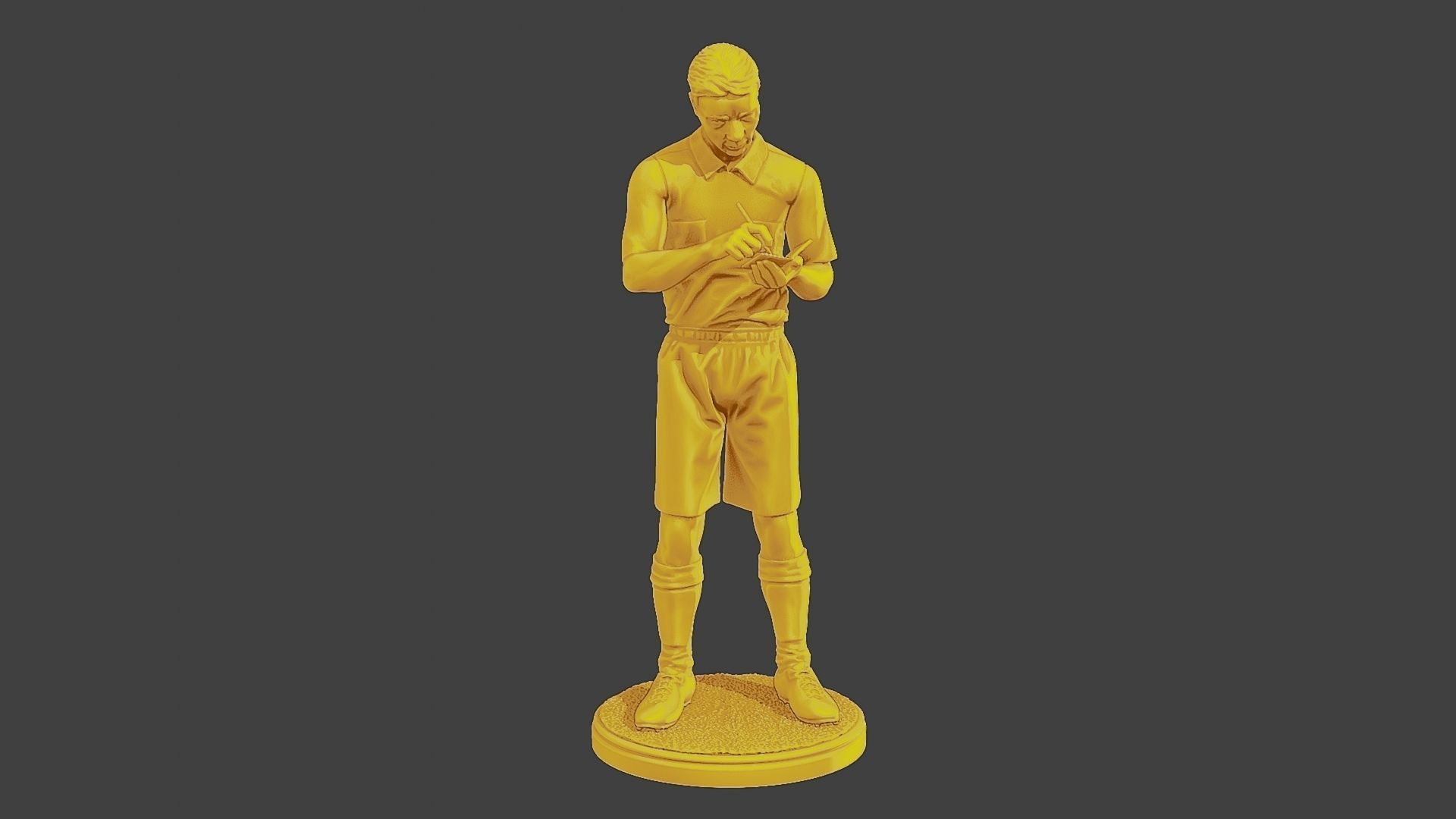 Soccer Player SP 048 3D print model_11