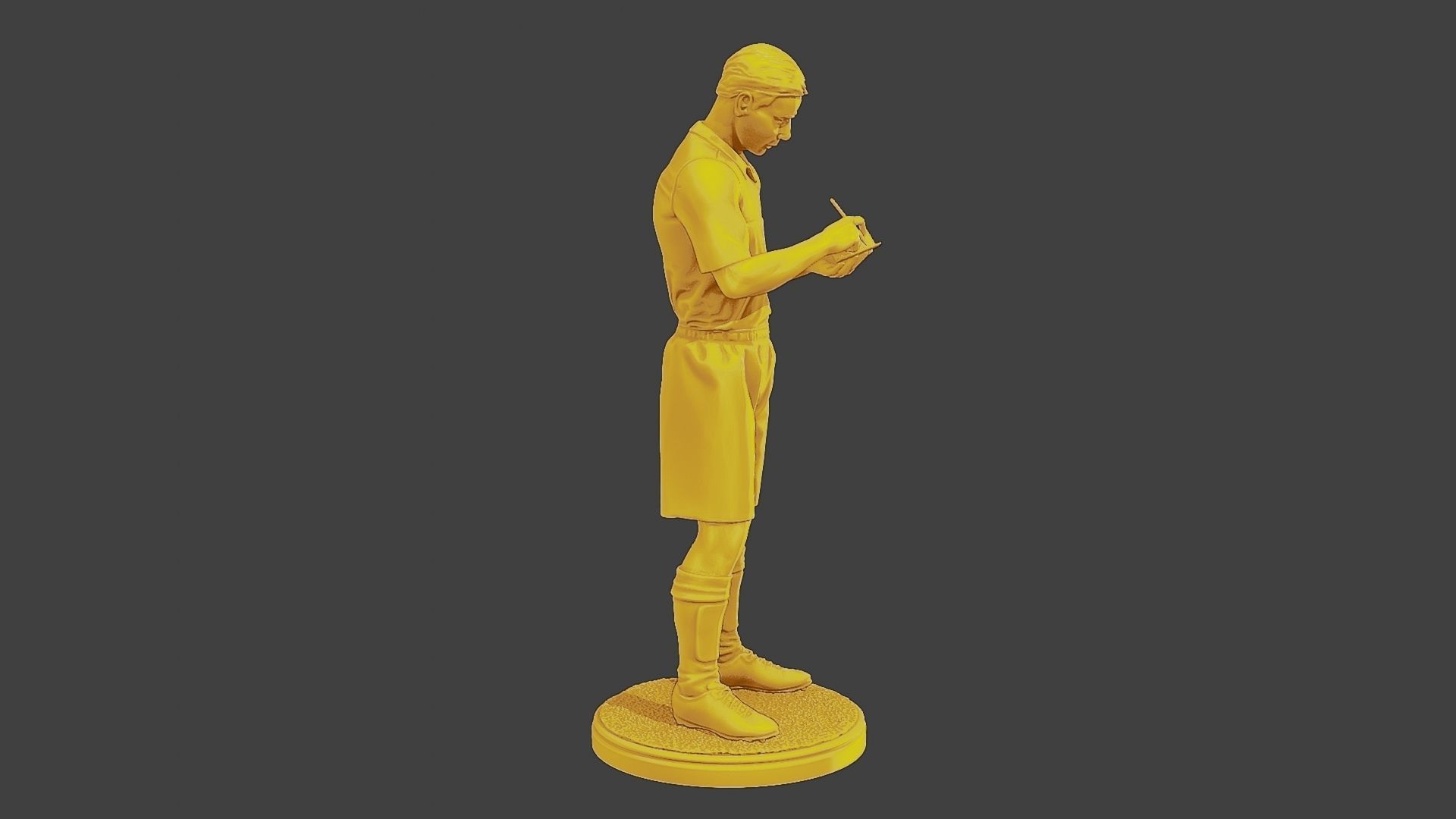 Soccer Player SP 048 3D print model_9