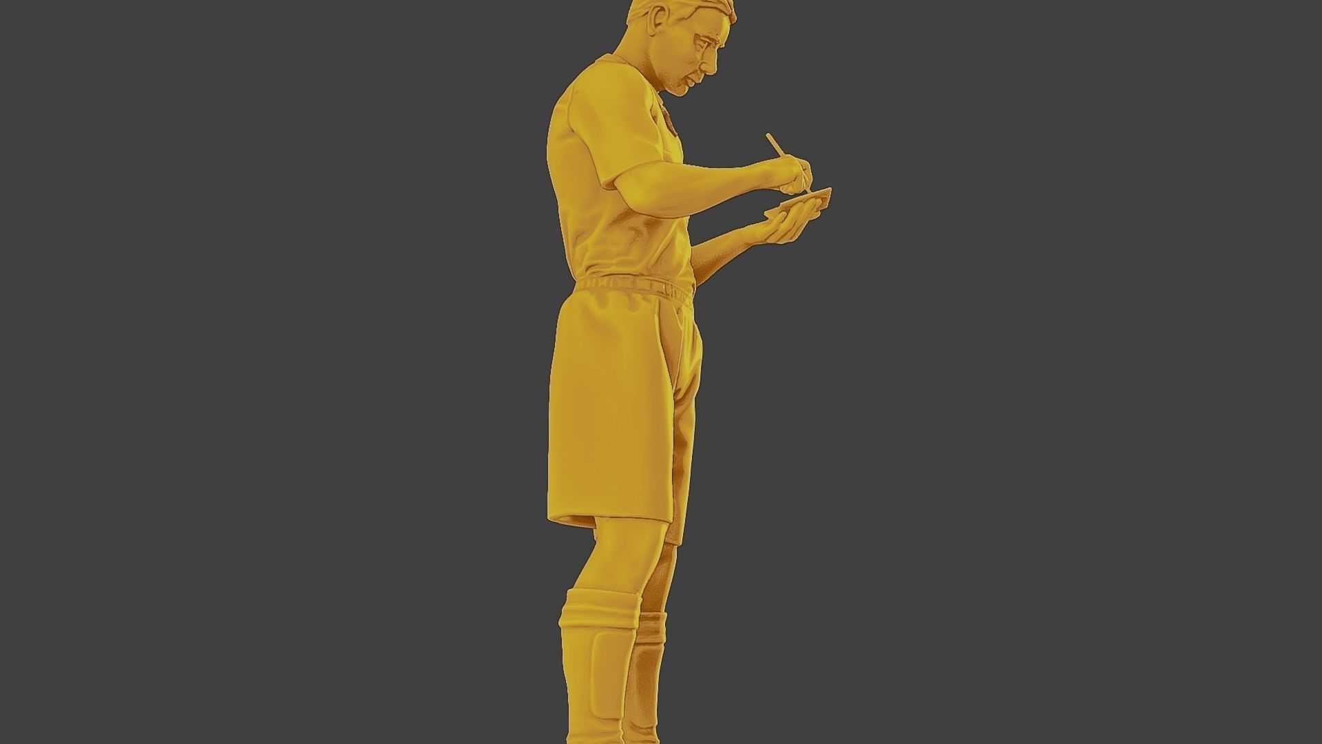 Soccer Player SP 048 3D print model_29