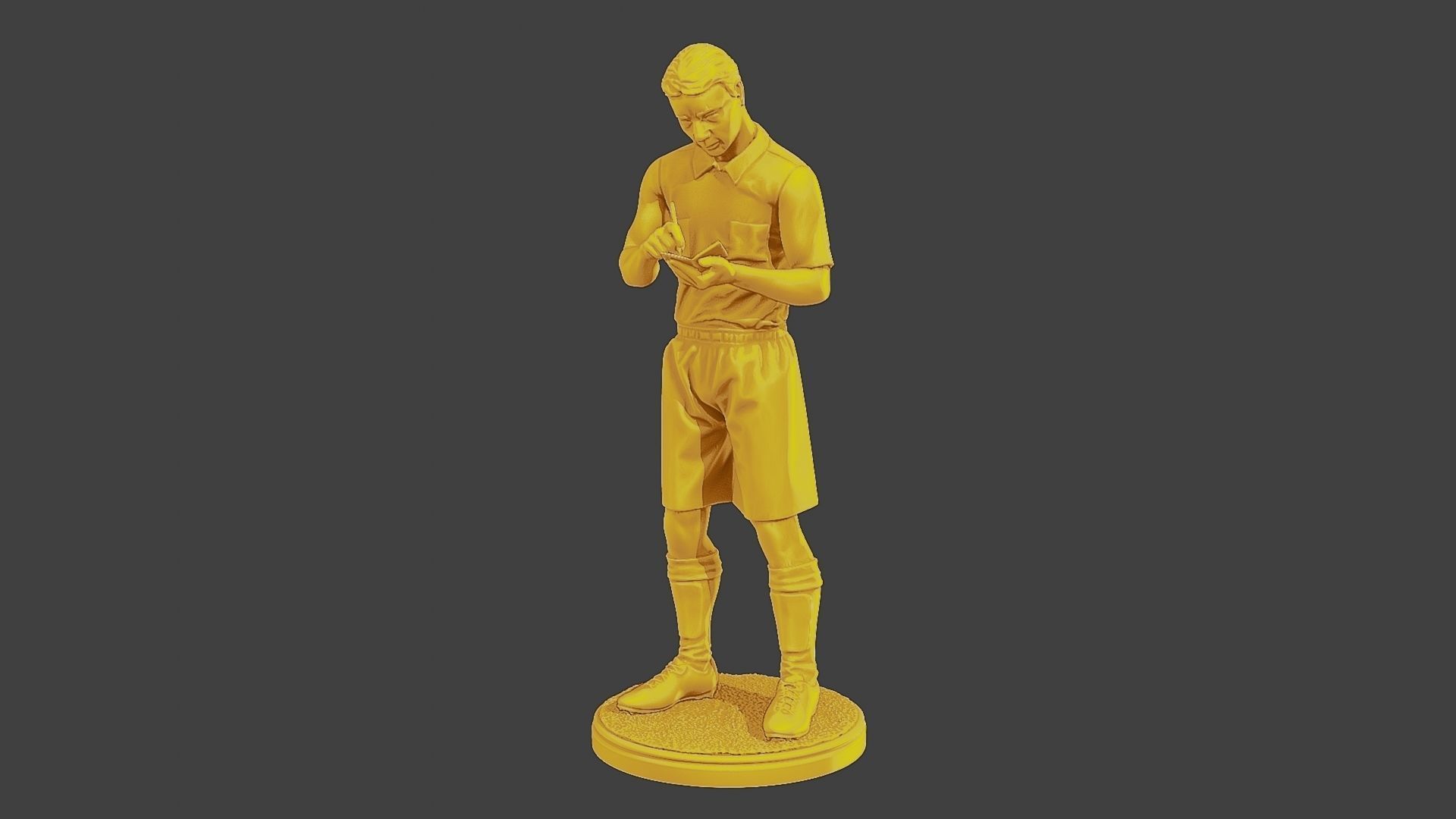 Soccer Player SP 048 3D print model_2