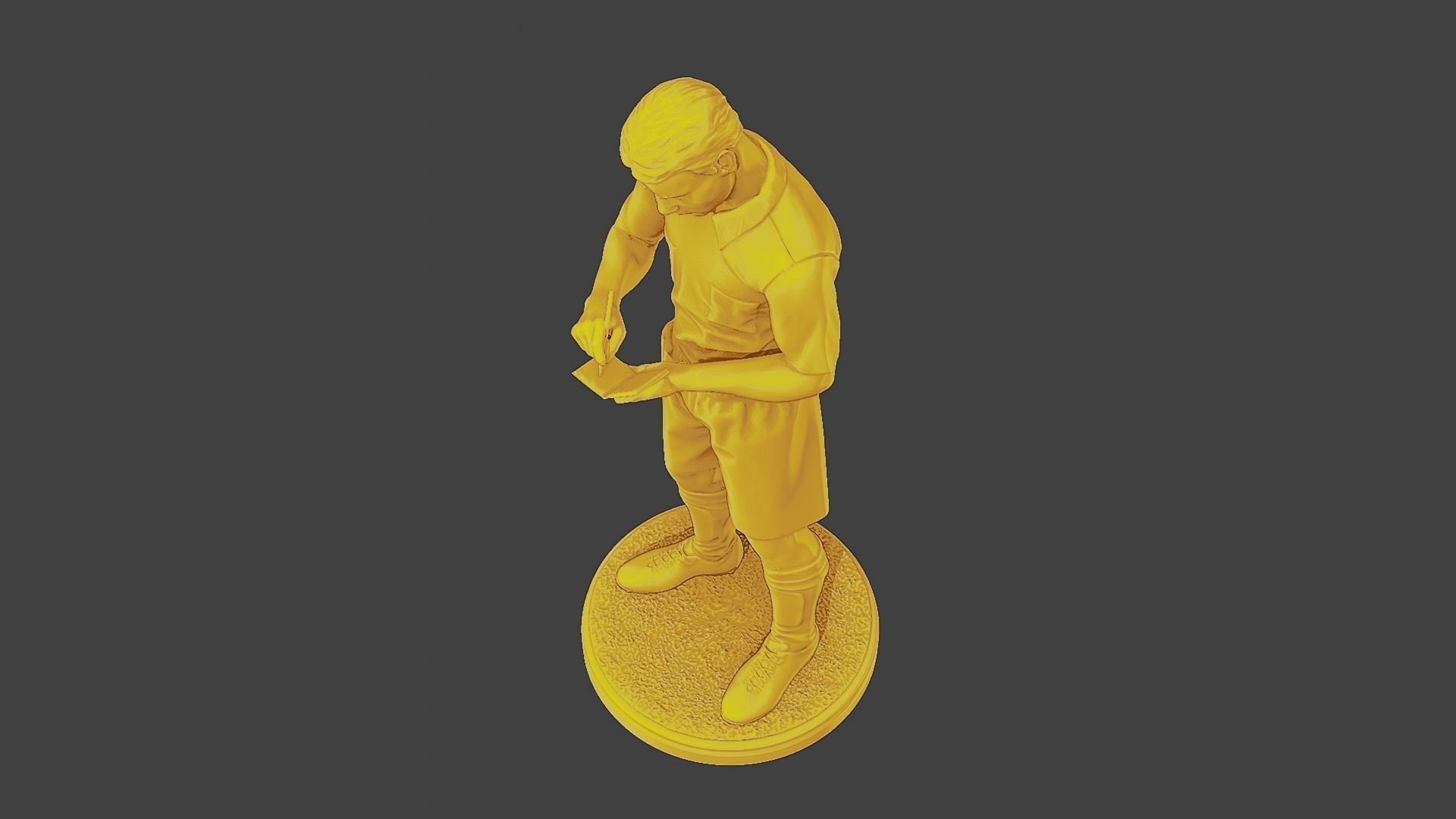 Soccer Player SP 048 3D print model_15