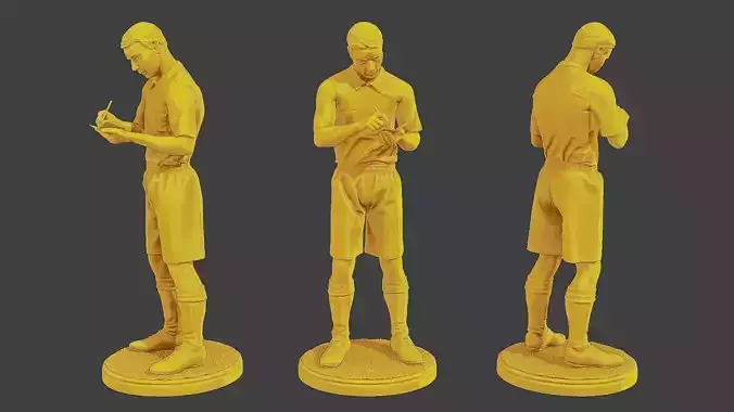 Soccer Player SP 048 3D print model