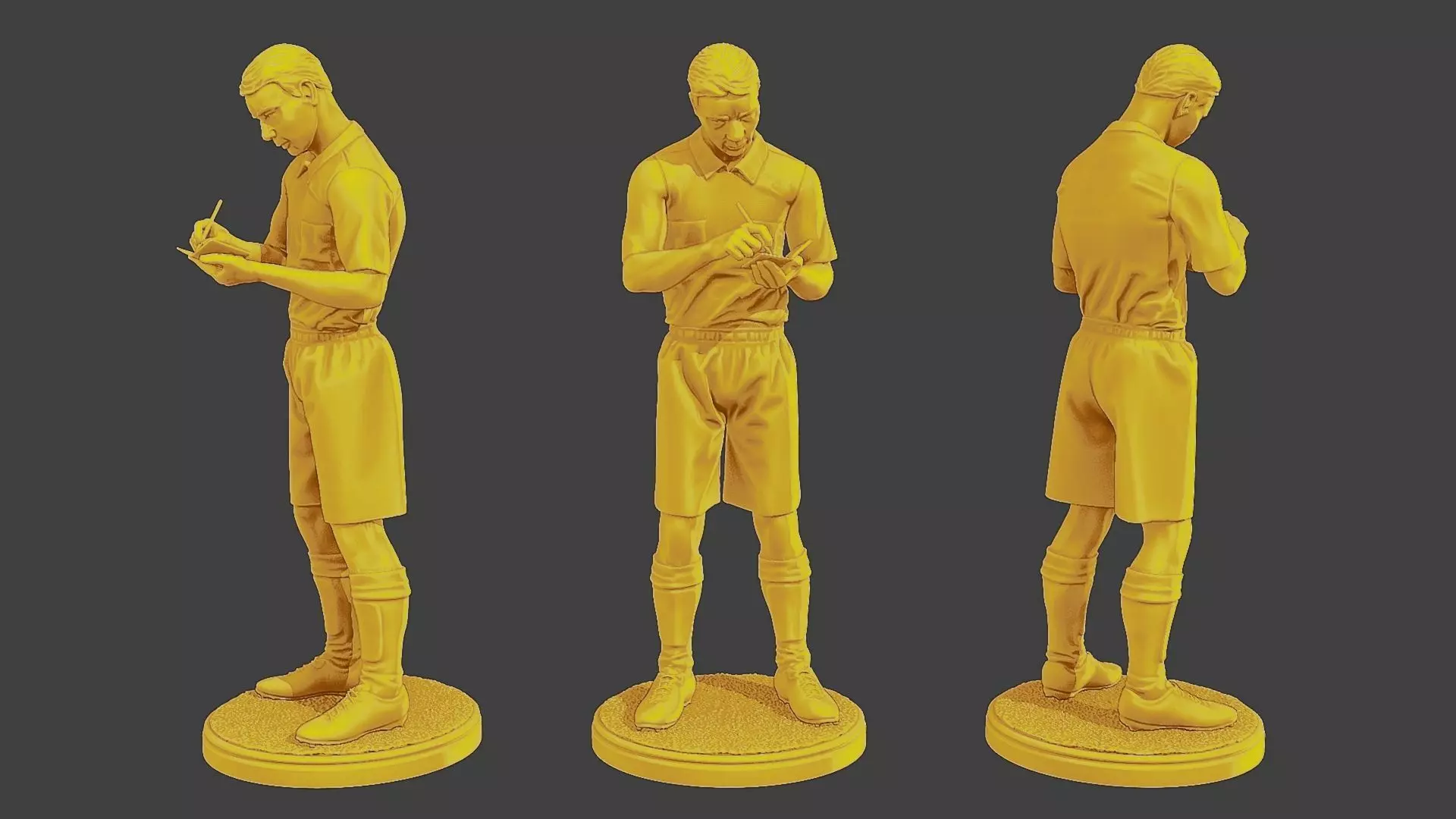 Soccer Player SP 048 3D print model_0