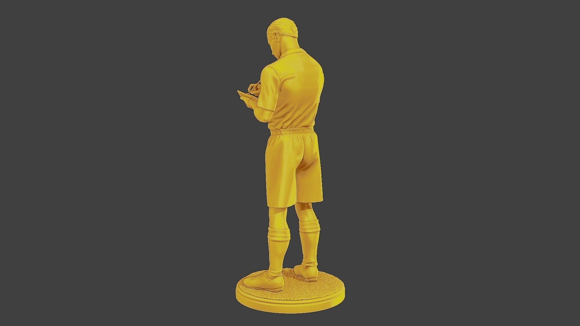 Soccer Player SP 048 3D print model_5