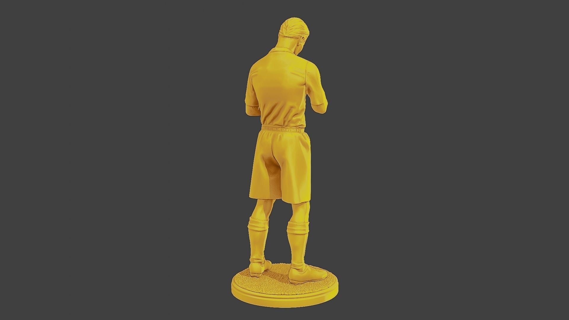 Soccer Player SP 048 3D print model_7