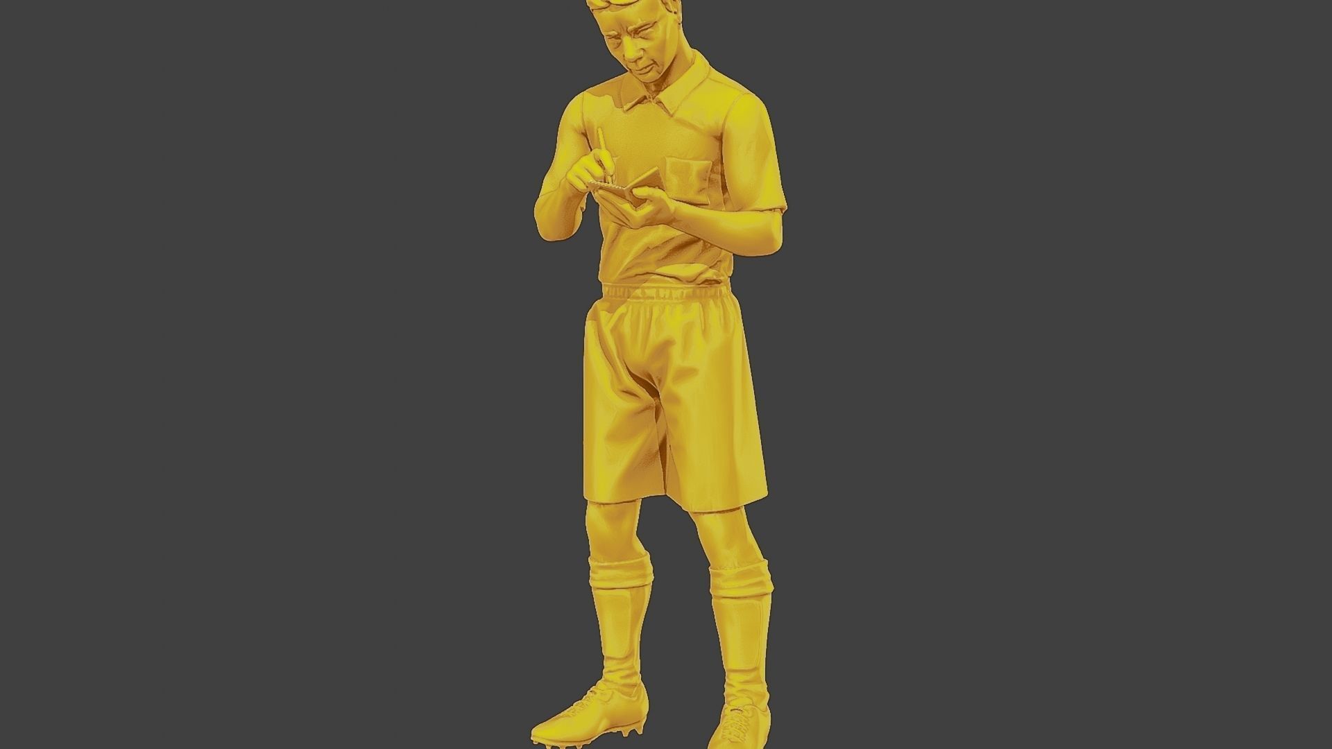 Soccer Player SP 048 3D print model_27