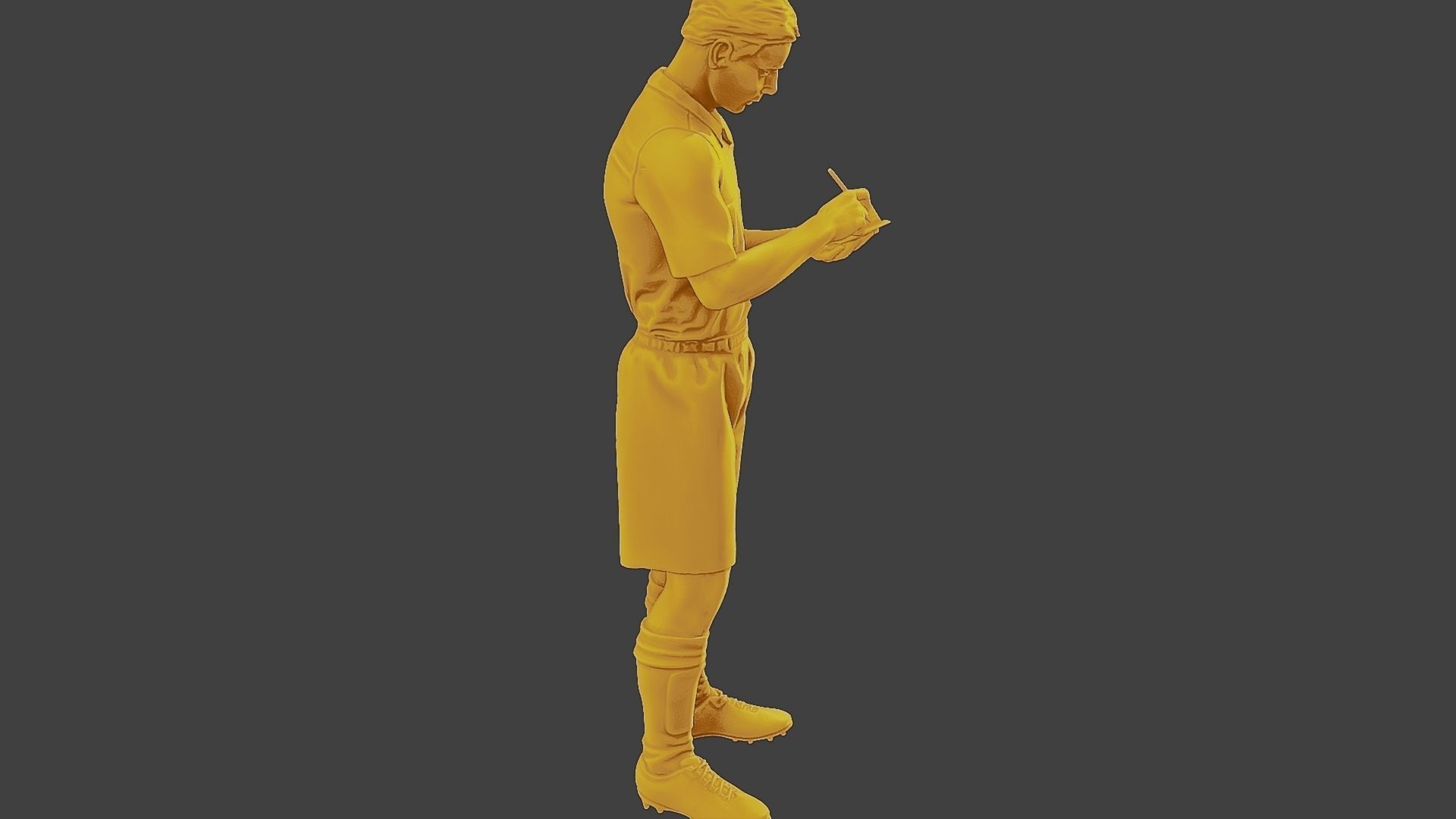 Soccer Player SP 048 3D print model_30