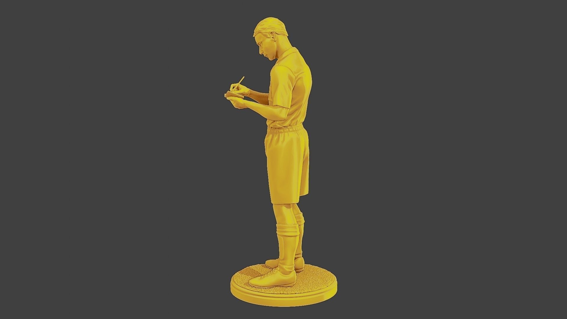 Soccer Player SP 048 3D print model_4