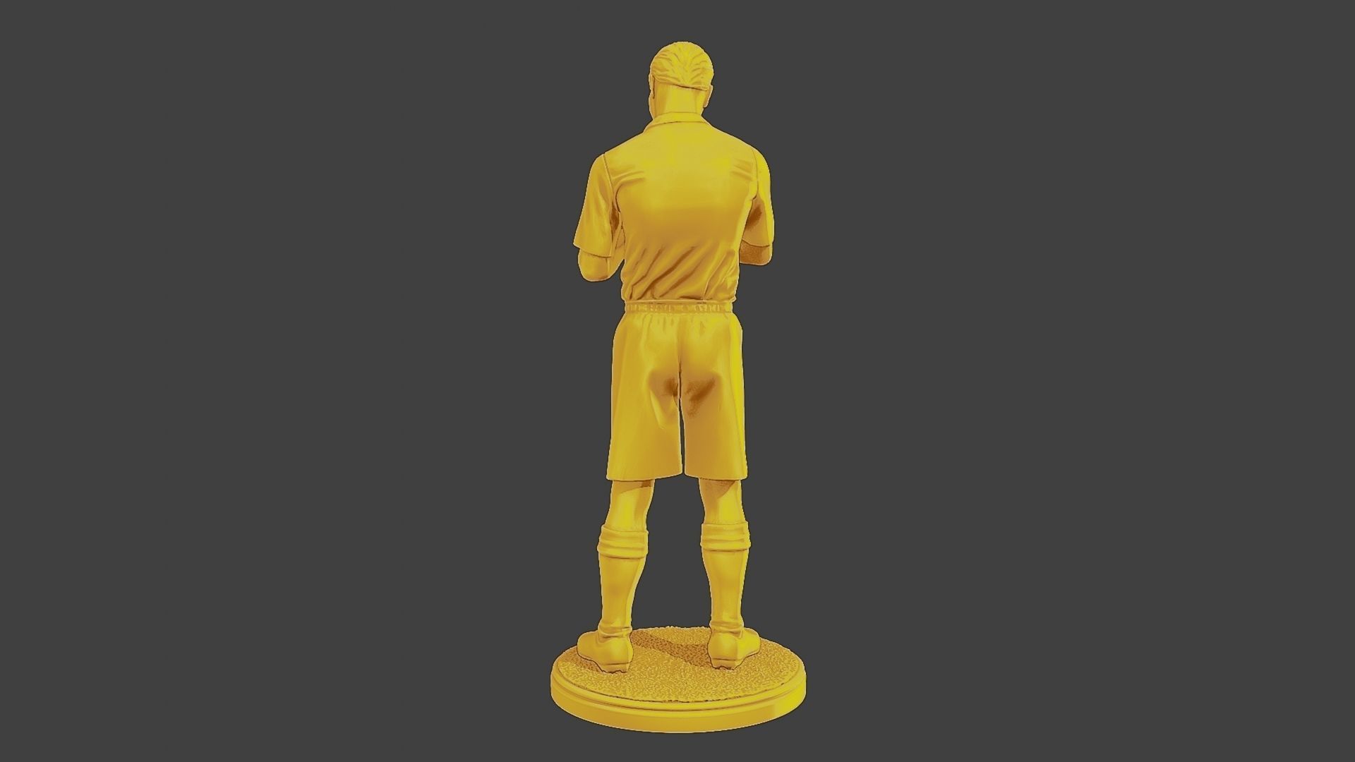 Soccer Player SP 048 3D print model_6