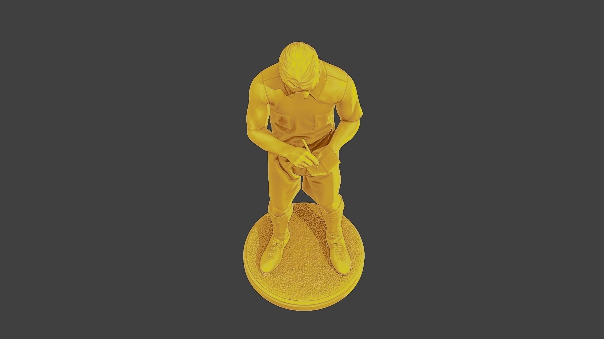 Soccer Player SP 048 3D print model_14