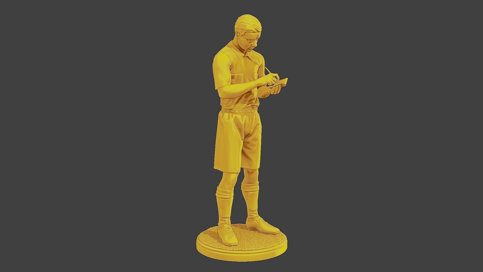 Soccer Player SP 048 3D print model_10