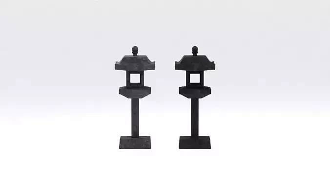 Japanese stone lantern