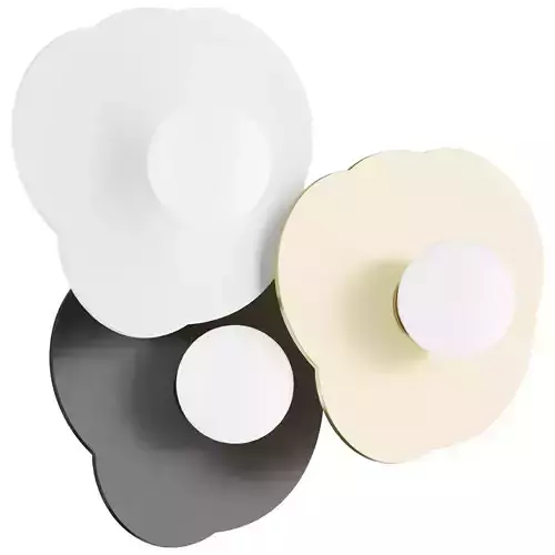 Disc and Sphere Addition Wall Lamp