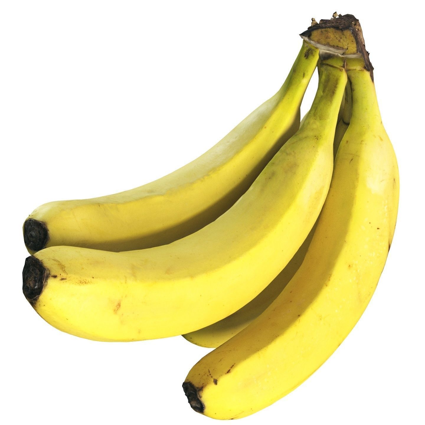 4k bunch of bananas 3D model_5