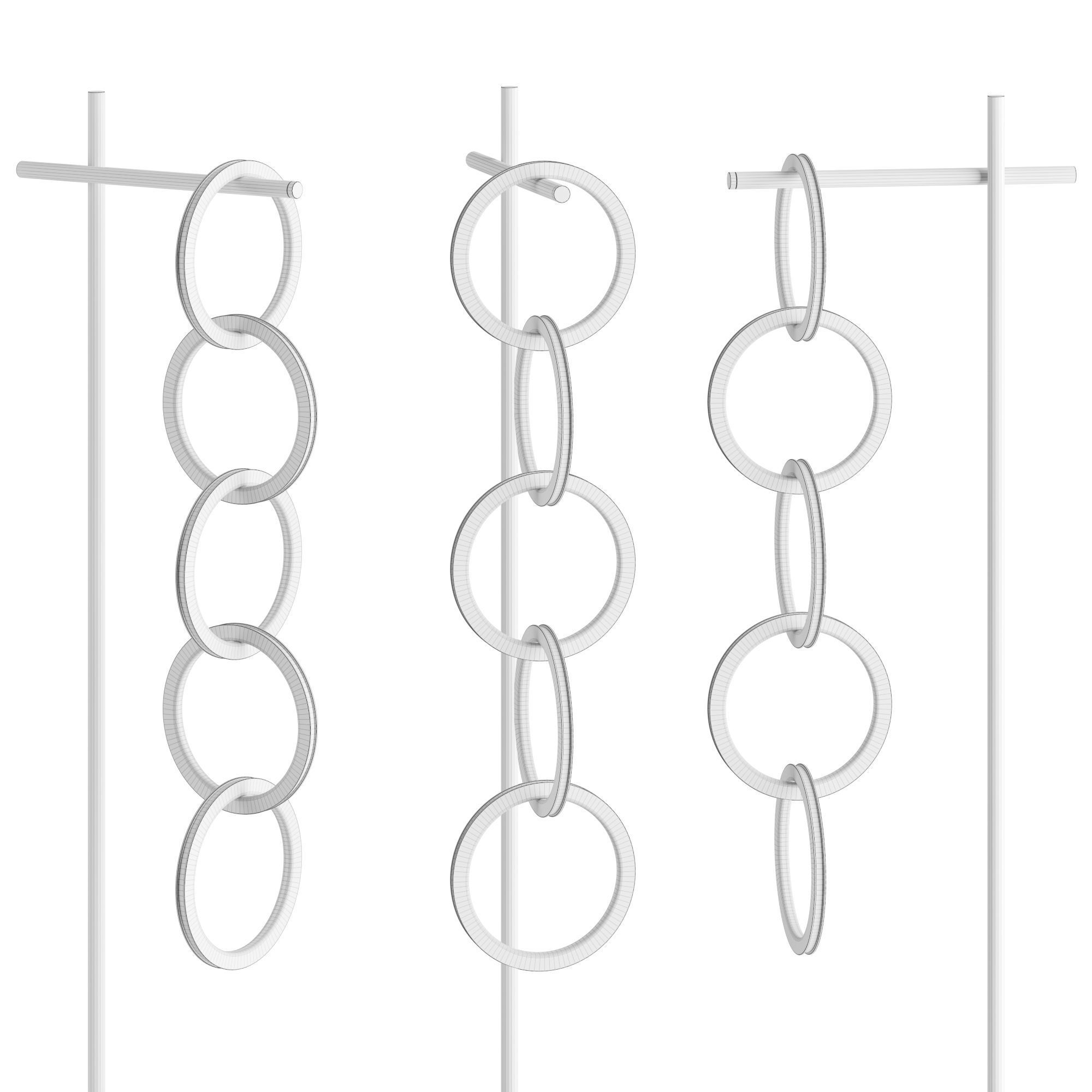 Circus Floor Lamp 3D model_3