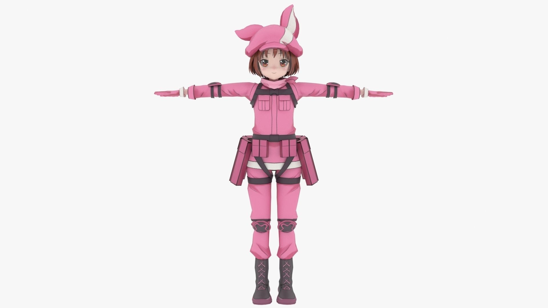 LLENN Sword Art Online GGO 3D model CGTrader