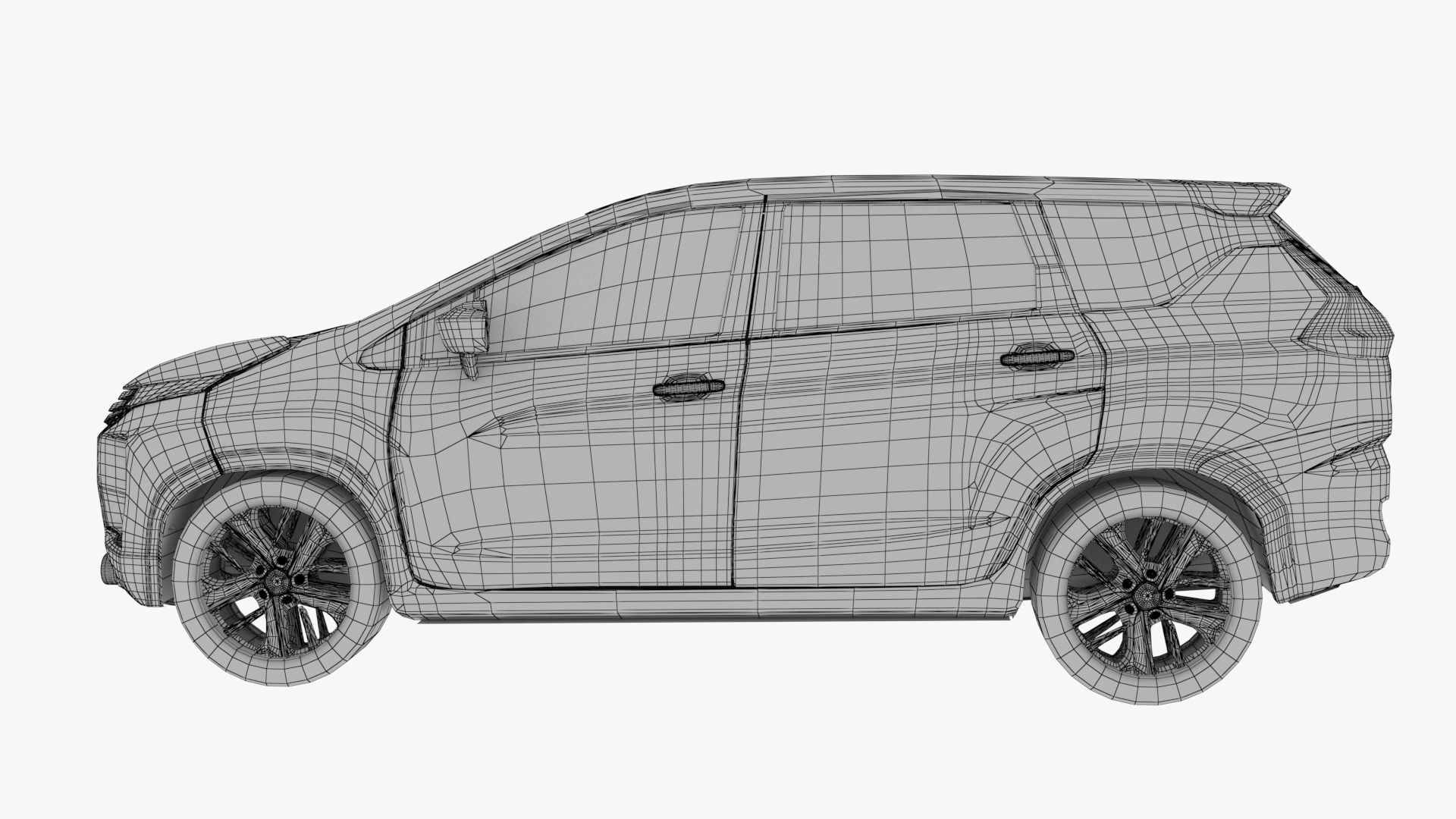 Mitsubishi Xpander Free 3D model_6