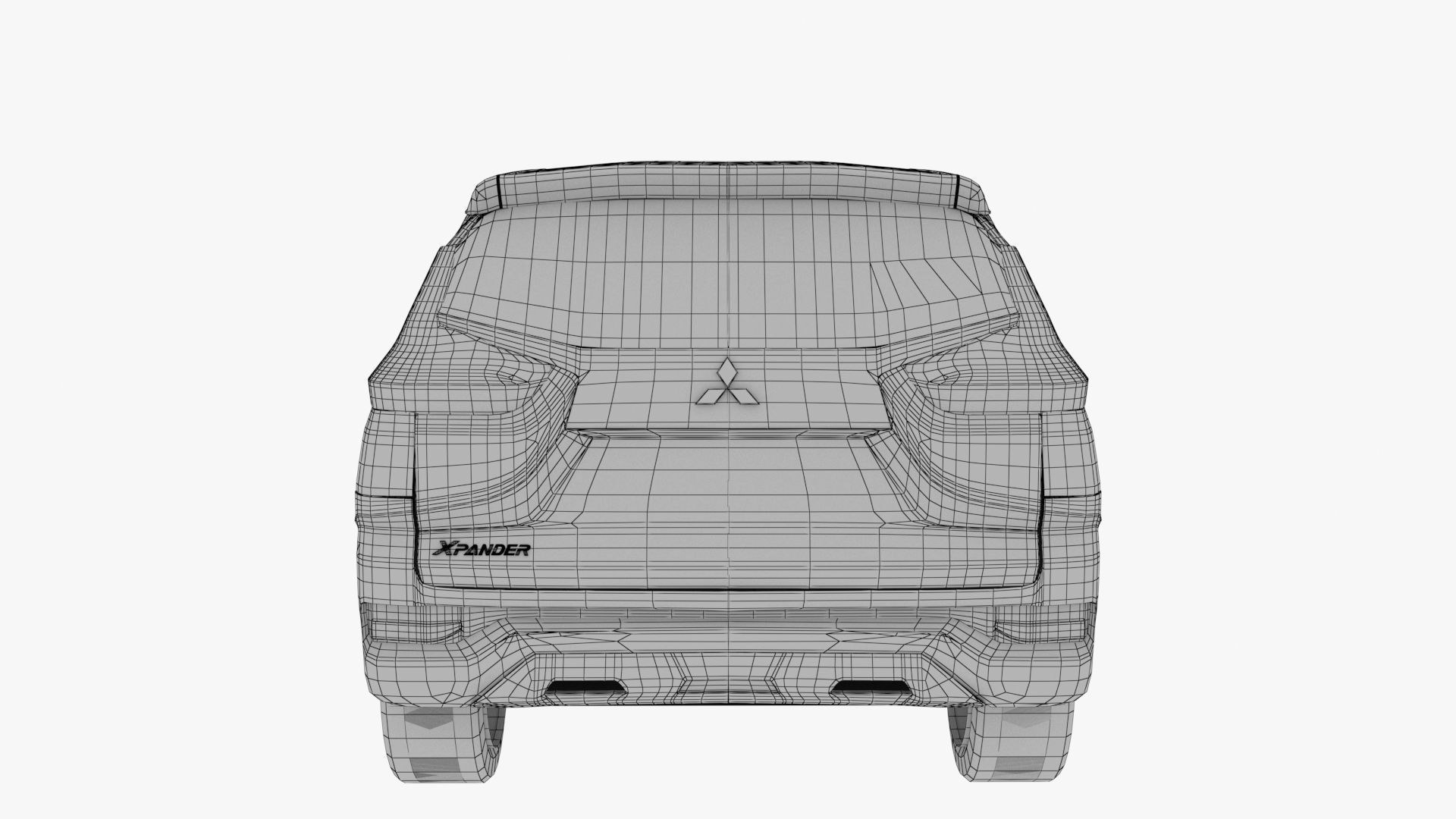 Mitsubishi Xpander Free 3D model_7