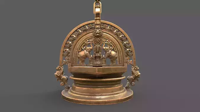 oil lamp goddess gajalakshmi laxmi