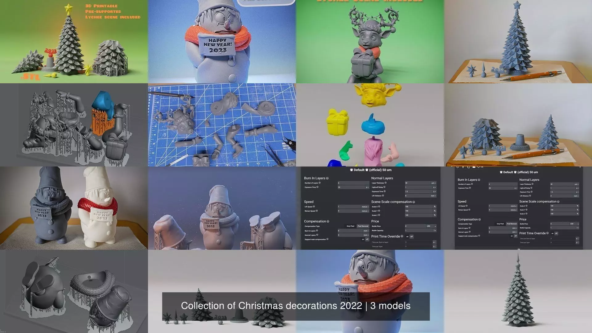 Collection of Christmas decorations 2022 _1