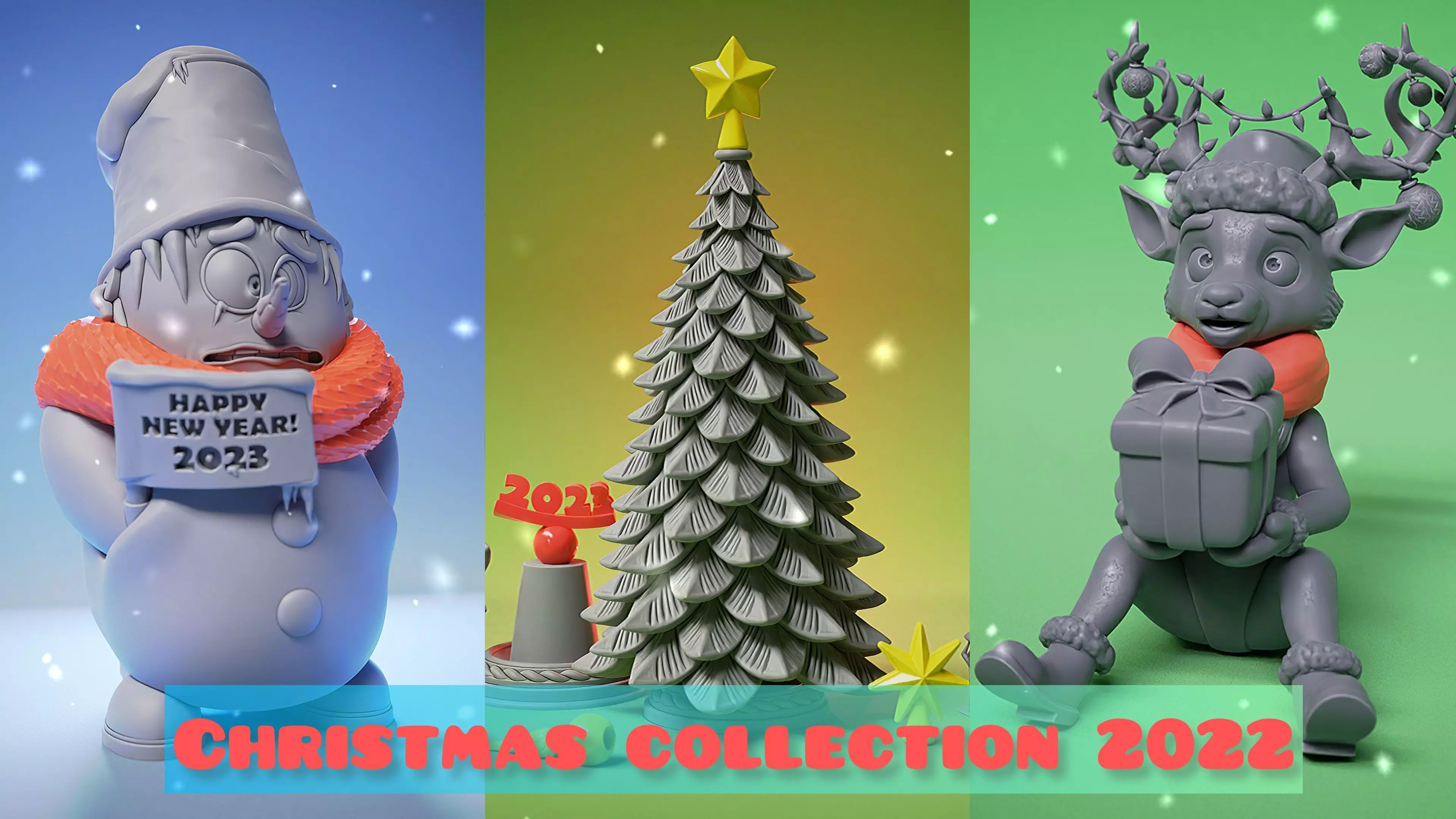 Collection of Christmas decorations 2022 _0