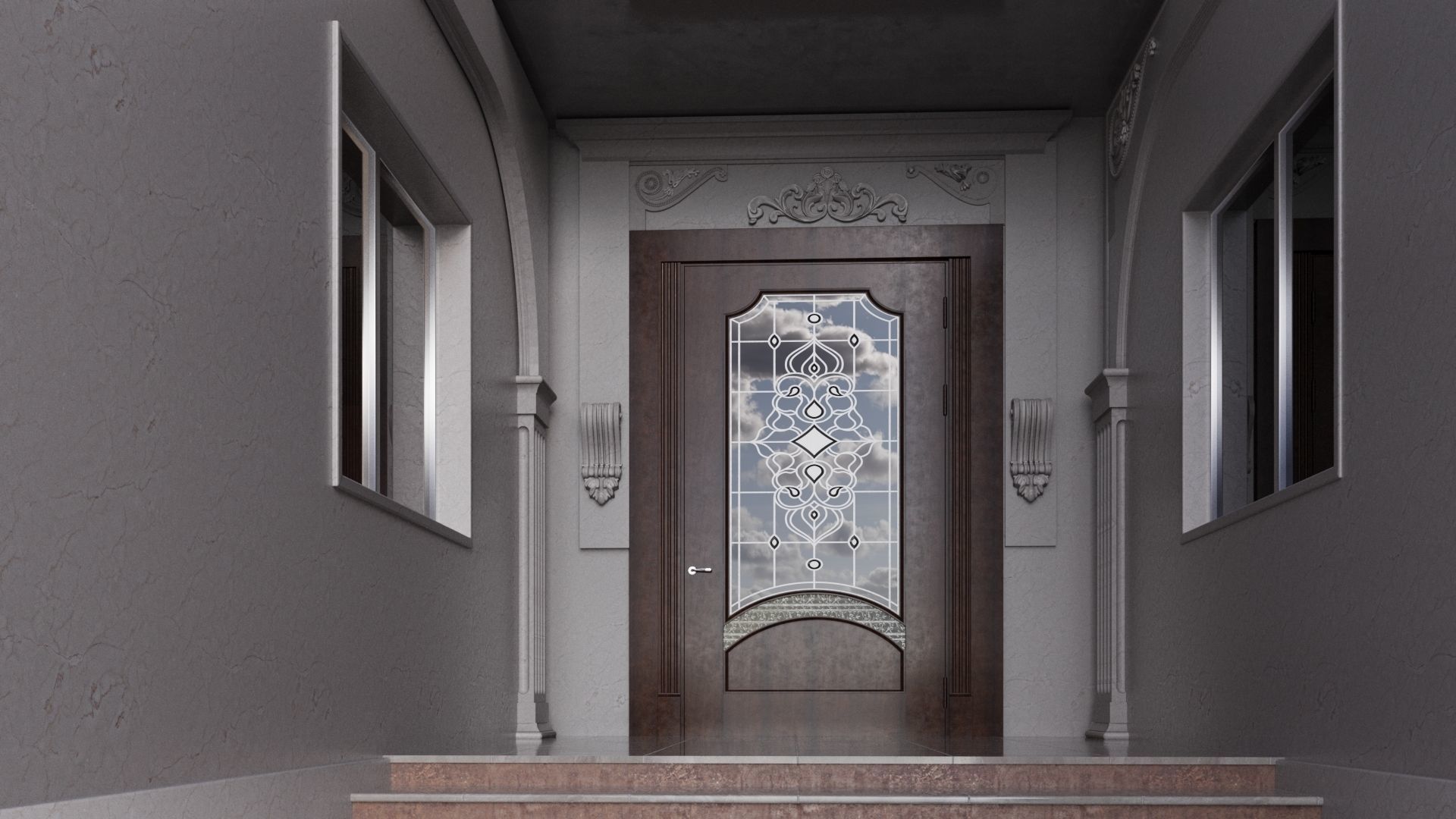 classic house 3D model_3