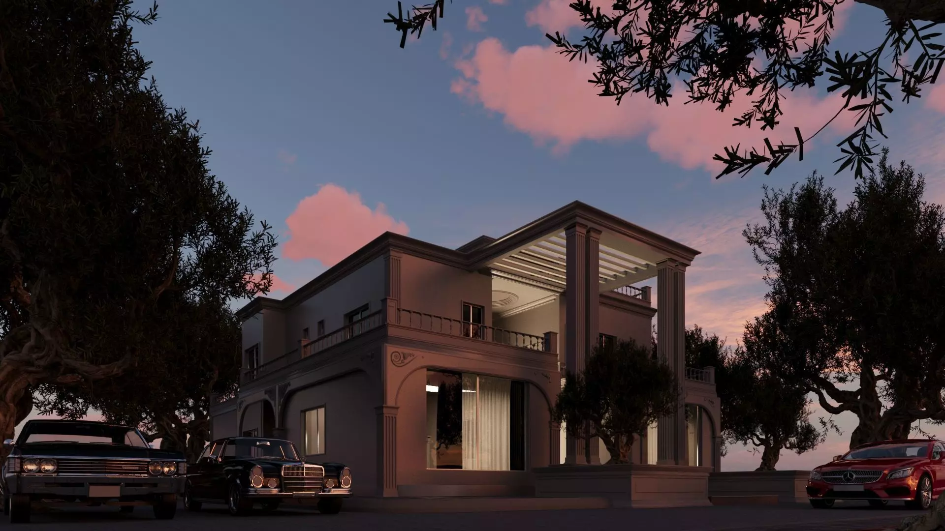 classic house 3D model_0