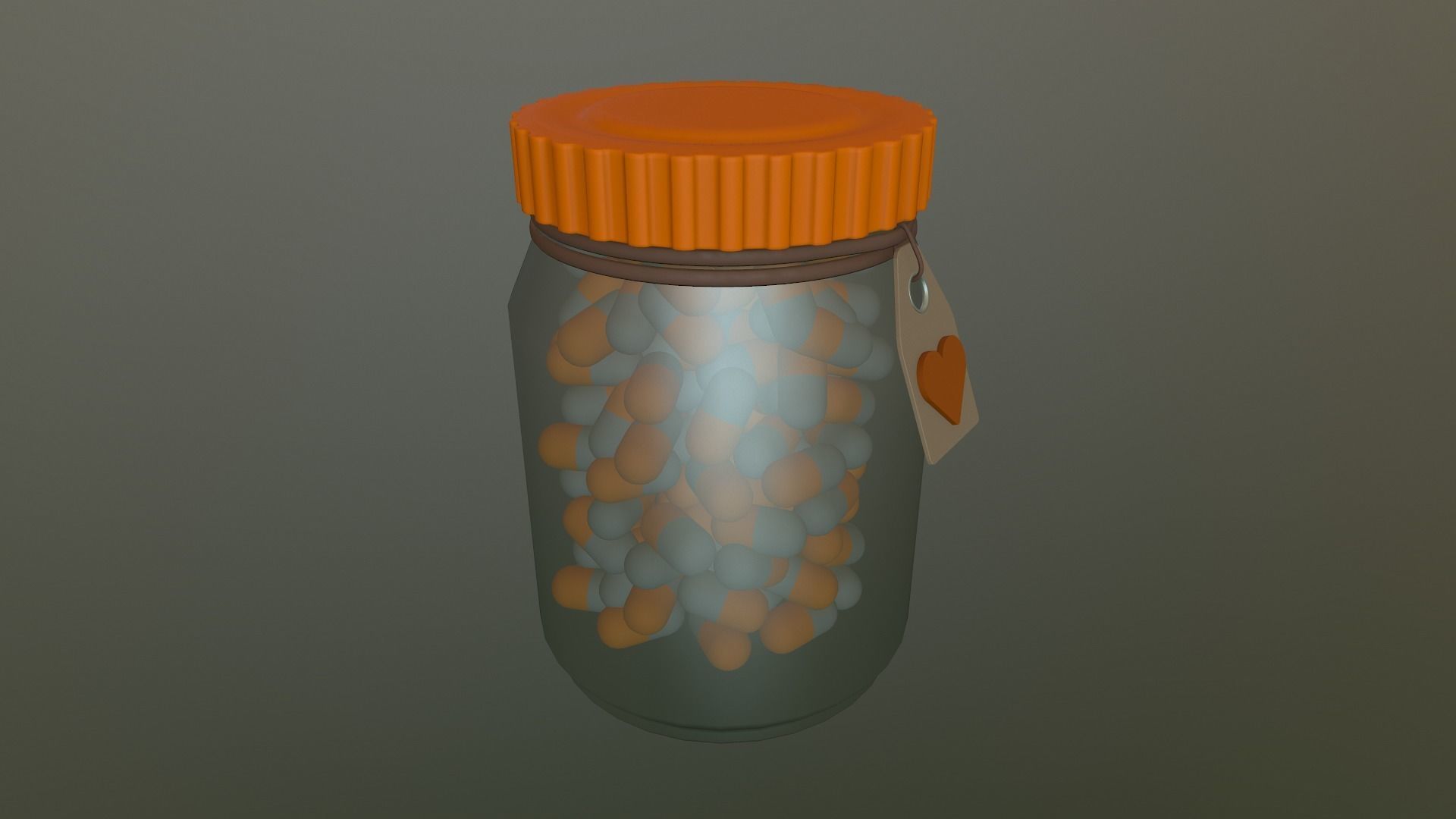  Pill Bottle 3D model_15