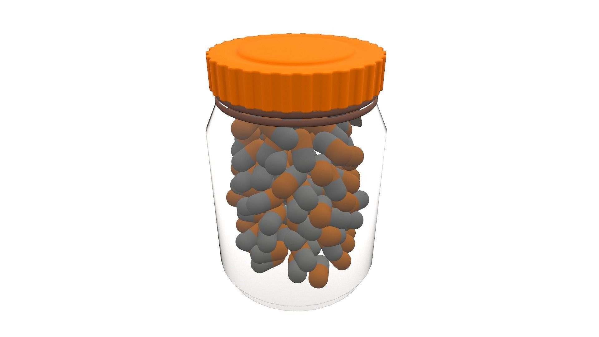  Pill Bottle 3D model_3