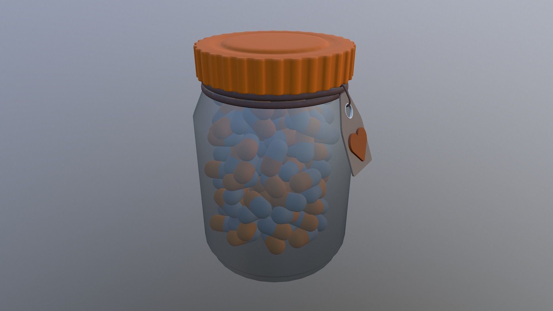  Pill Bottle 3D model_20