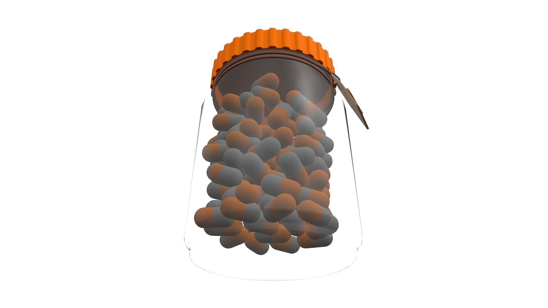  Pill Bottle 3D model_4