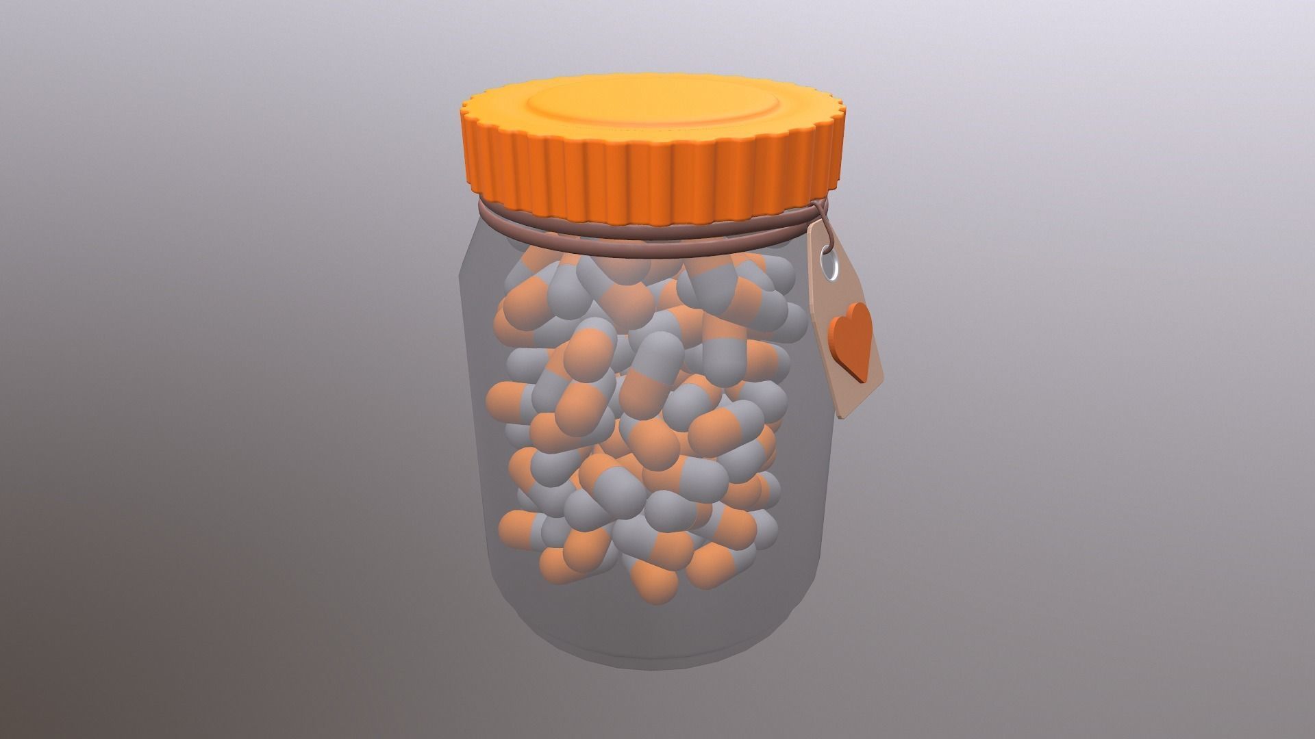  Pill Bottle 3D model_29