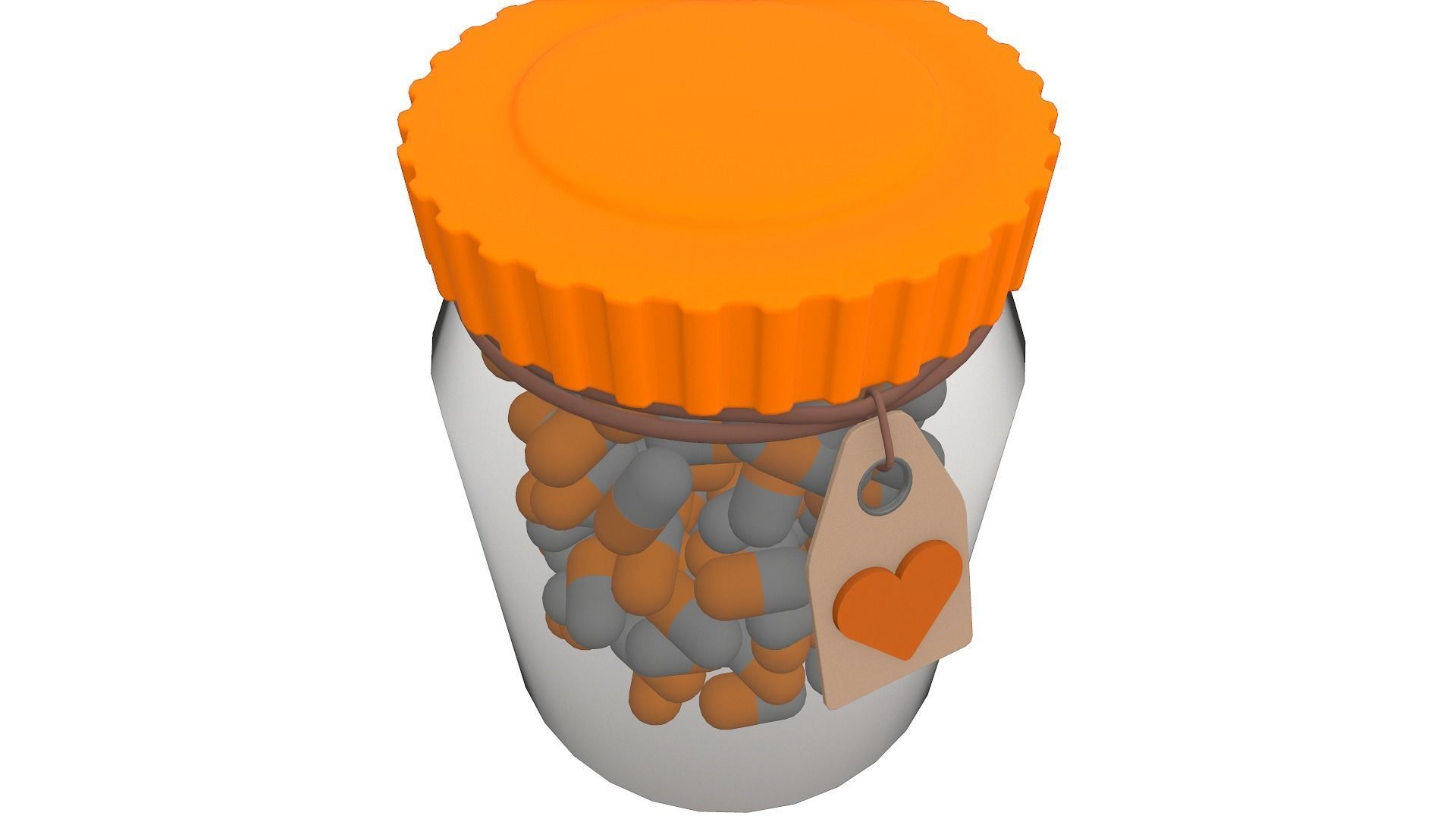  Pill Bottle 3D model_5