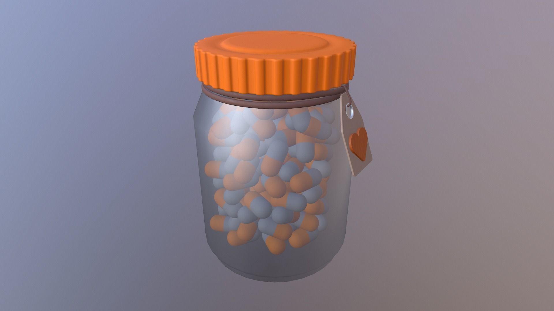 Pill Bottle 3D model_10