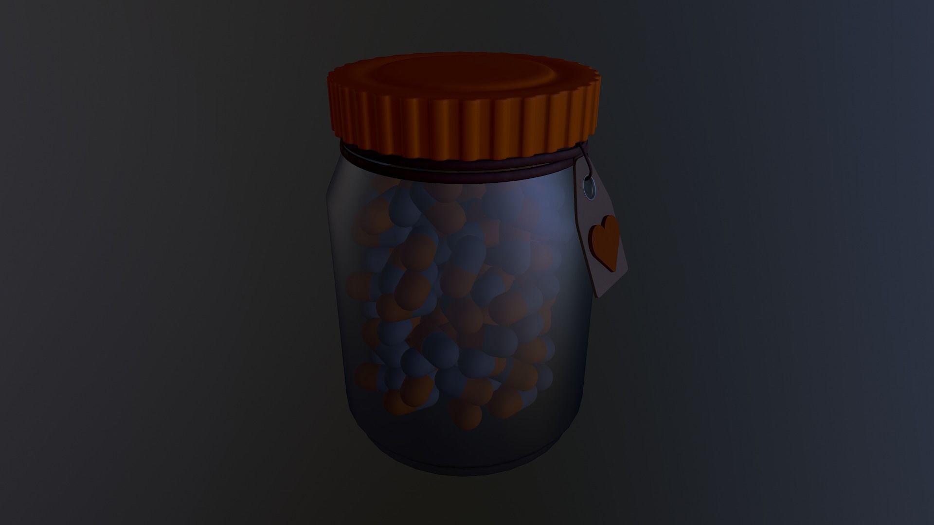  Pill Bottle 3D model_6