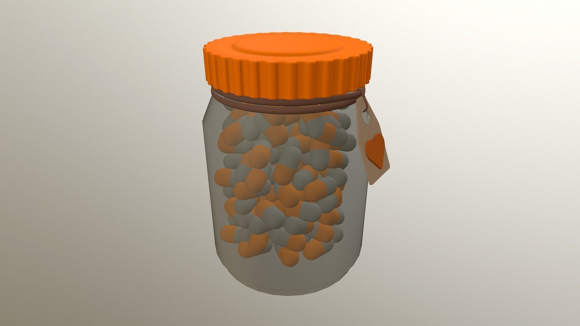  Pill Bottle 3D model_27