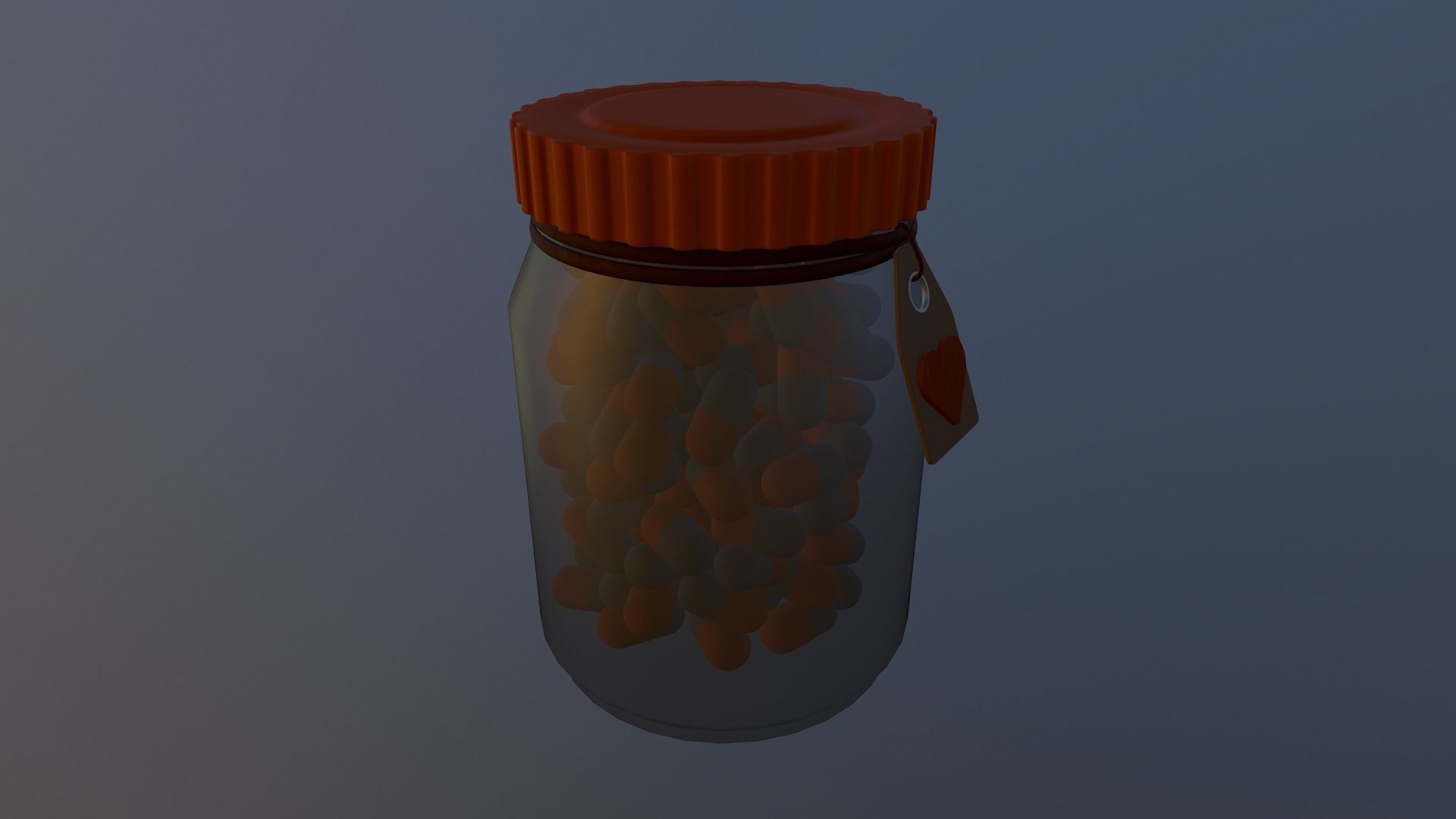  Pill Bottle 3D model_13