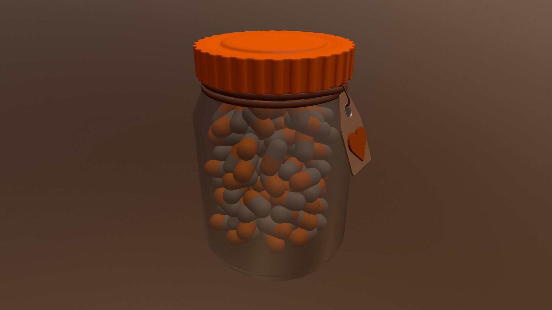  Pill Bottle 3D model_16