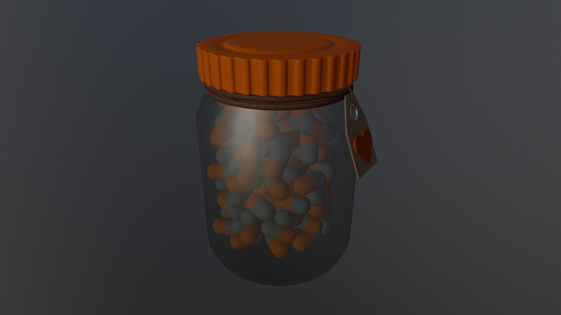  Pill Bottle 3D model_12